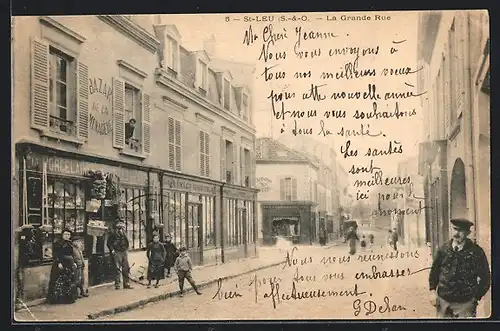 AK St-Leu, La Grande Rue