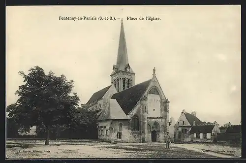 AK Fontenay-en-Parisis, Place de l`Eglise