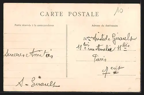 AK Fontenay-lez-Louvres, mairie et Ecoles