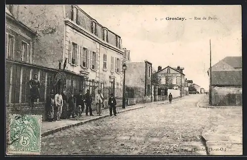 AK Groslay, Rue de Paris