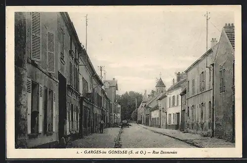 AK Garges-les-Gonesse, Rue Desmenees