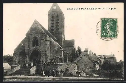 AK Grisy-les-Platres, L`Eglise