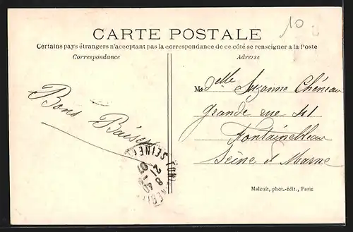 AK Ermont, La Poste et la Rue St-Flaive