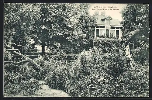 AK St. Gratien, Parc, La Piece d`Eau et la Ferme