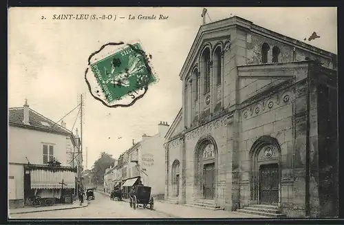 AK Saint-Leu, La Grande Rue