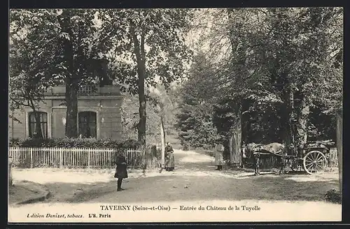 AK Taverny, Entree du Chateau de la Tuyolle