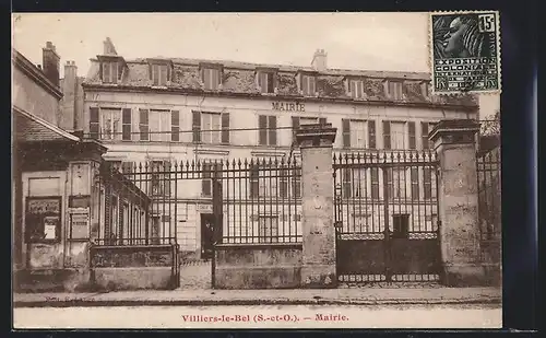 AK Villiers-le-Bel, Mairie, facade