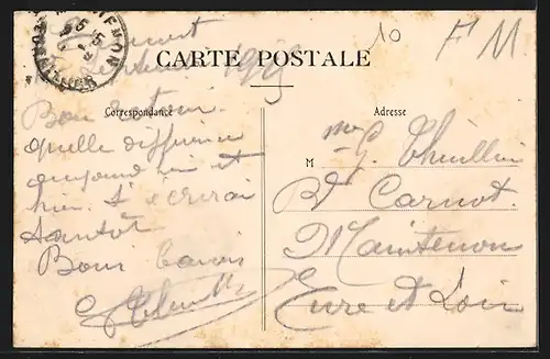 AK Ermont, Rue de la Stationen et Rue des Tilleuls