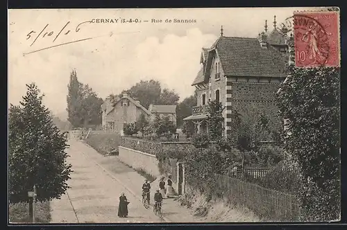 AK Cernay, Rue de Sannois