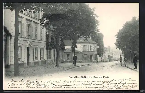 AK Sarcelles-St-Brice, Rue de Paris
