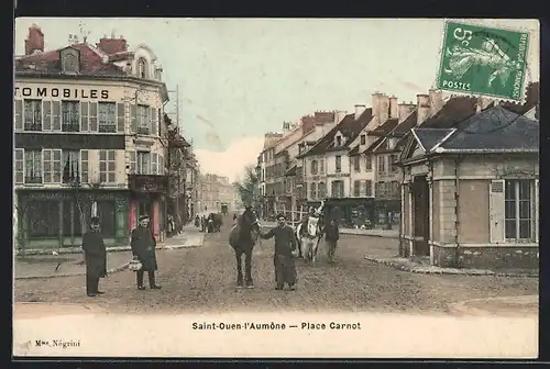 AK Saint-Ouen-l`Aumone, Place Carnot