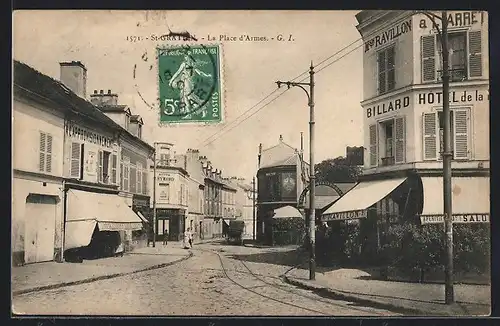 AK St-Gratien, La Place d`Armes