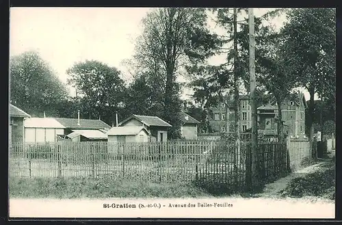 AK St-Gratien, Avenue des Belles-Feuilles
