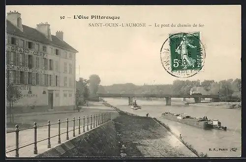 AK St-Ouen-l`Aumone, Le Pont du chemin de fer