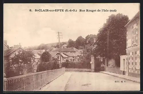 AK St-Clair-sur-Epte, Rue Rouget de l`Isle