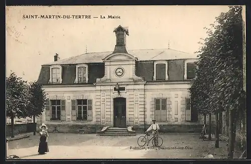 AK Saint-Martin-du-Tertre, La Mairie