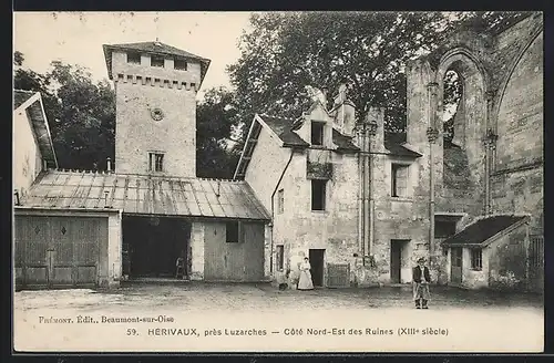 AK Herivaux, Cote Nord-Est des Ruines