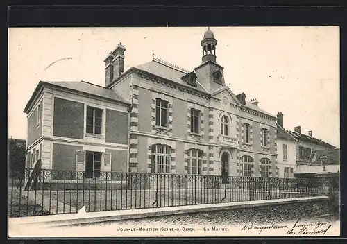 AK Jouy-le-Moutier, la Mairie