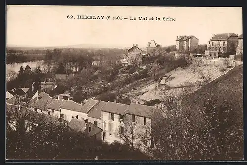 AK Herblay, Le Val et la Seine