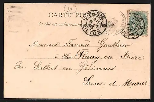 AK Herblay, L`Eglise, le Presbytere et le Chateau