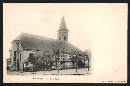 AK Montmagny, Vue de L`Eglise