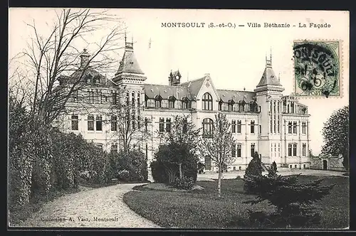 AK Montsoult, Villa Bethanie, La Facade