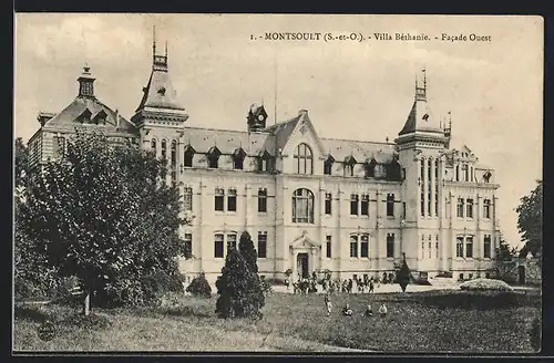 AK Montsoult, Villa Bethanie, Facade Ouest