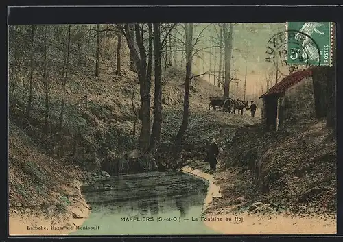 AK Maffliers, La Fontaine au Roi