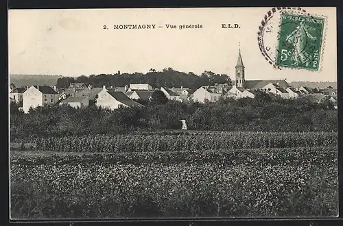 AK Montmagny, Vue generale