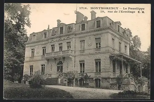 AK Montmorency, Le Pausilippe 10, Rue de l'Ermitage