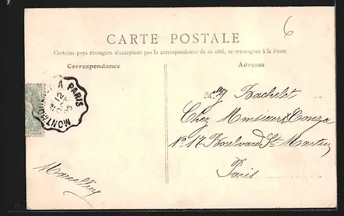AK Montmorency, Ecole, Mairie, l`Eglise