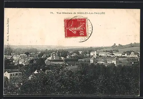 AK Nesles-La-Vallee, Vue Generale