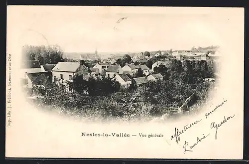 AK Nesles-La-Vallee, Vue Generale