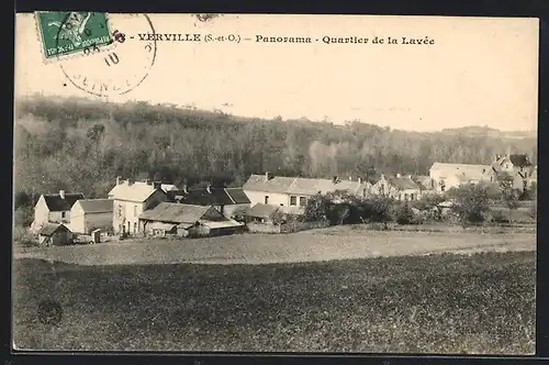 AK Verville, Panorama, Quartier de la Lavee