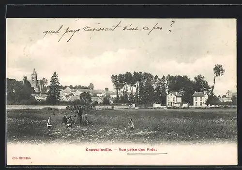 AK Goussainville, Vue prise des Prés