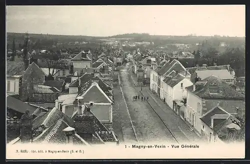 AK Magny-en-Vexin, Vue Generale