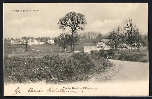 AK Marines, L`Usine à Gaz, Blick nach Fabrik