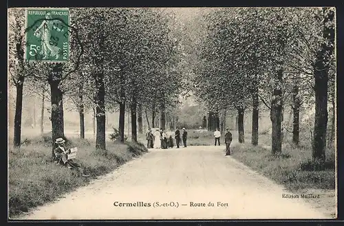 AK Cormeilles, Route du Fort
