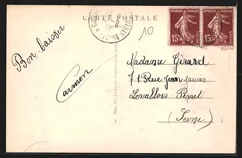 AK Cormeilles-en-Parisis, Vue sur La Frette