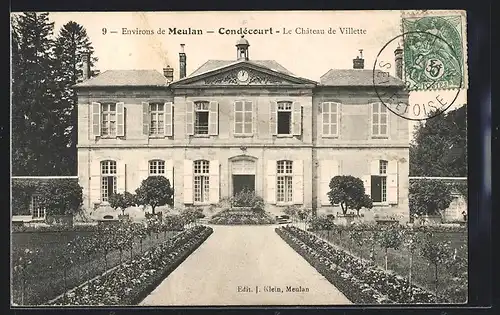 AK Condecourt, Le Chateau de Villette