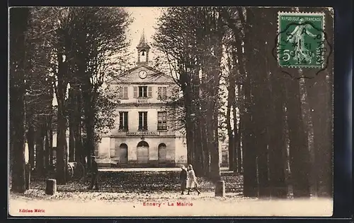 AK Ennery, La Mairie