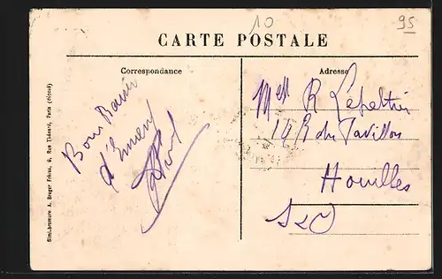 AK Ennery, La Mairie