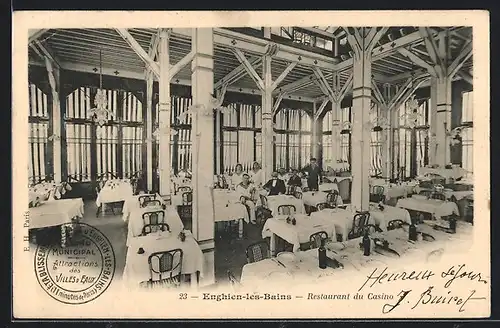 AK Enghien-les-Bains, Restaurant du Casino