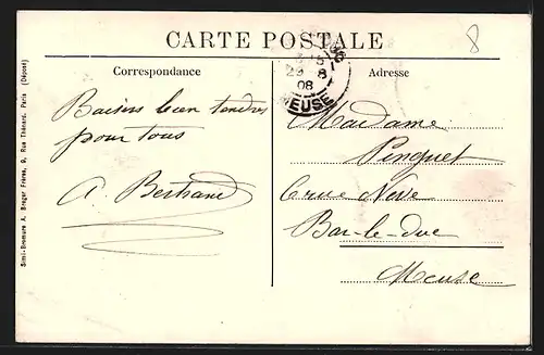 AK Domont, Abside de l`Eglise