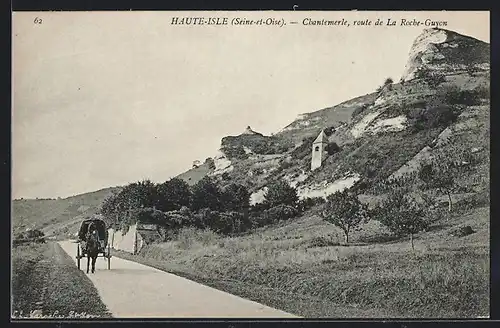 AK Haute-Isle, Chantemerle, route de La Roche-Guyon