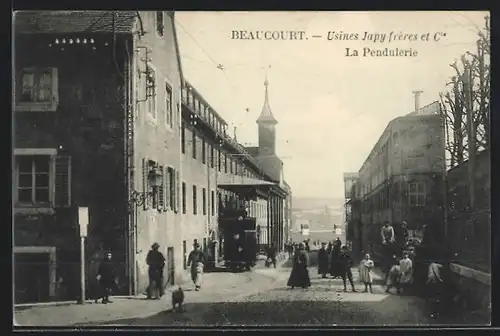 AK Beaucourt, Usines Japy frères et Cie, La Pendulerie