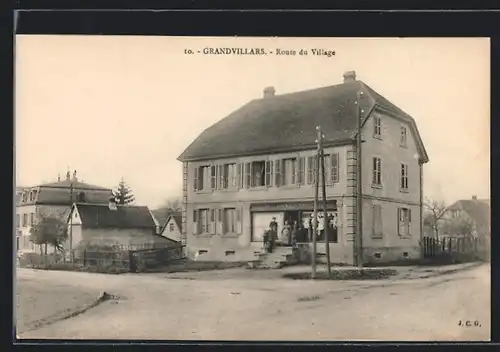 AK Grandvillars, Route du Village