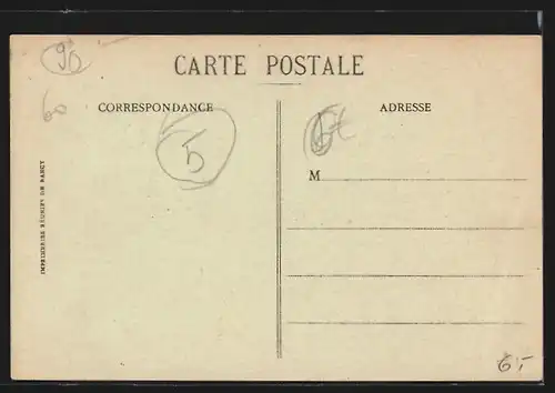 AK Grandvillars, Le Calvaire, Le Canal, L`Église