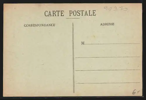 AK Réchésy, Une Vue du Village