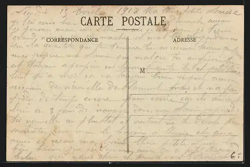 AK Réchésy, Une Vue du Village